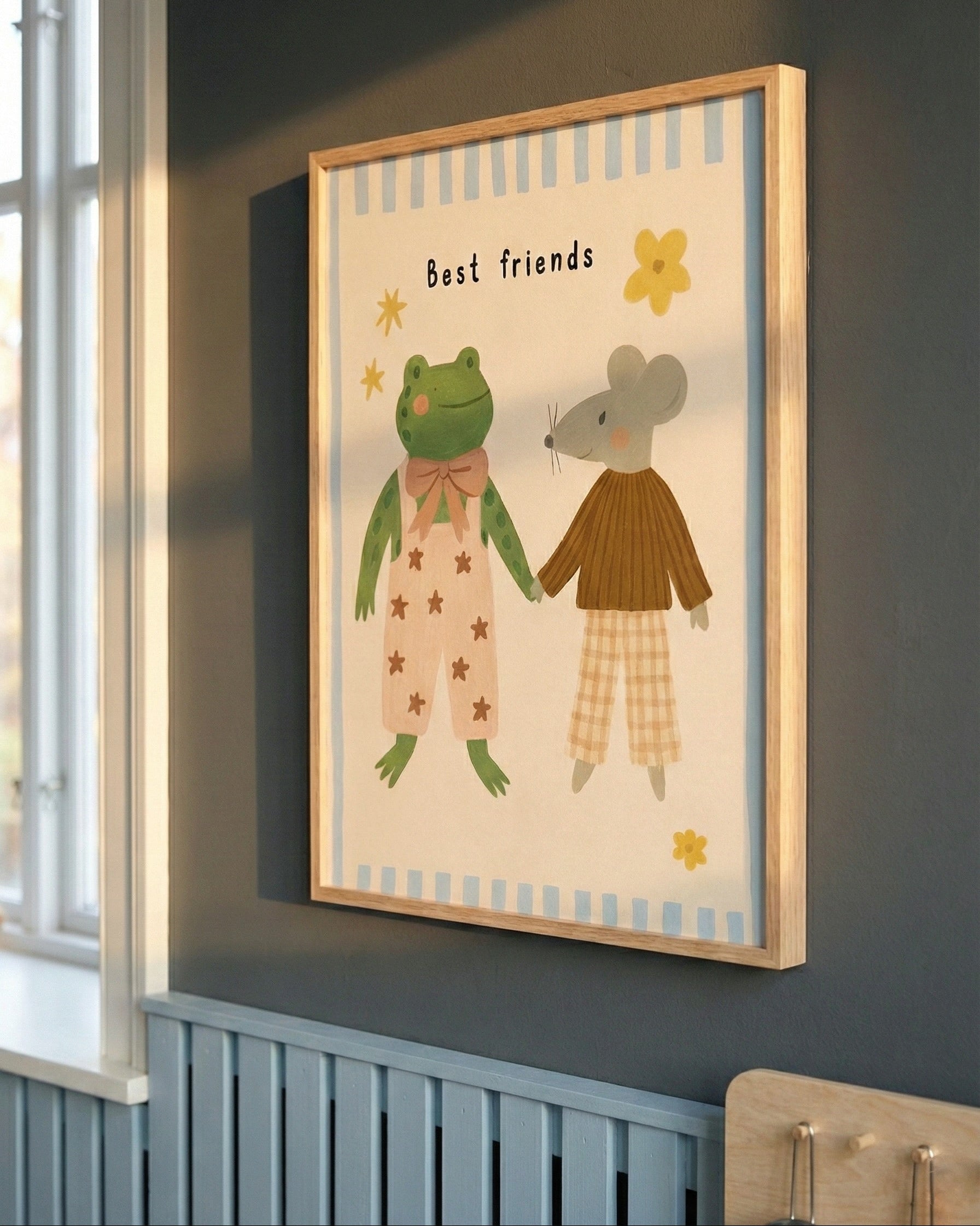 Best Friends Çerçeveli Poster