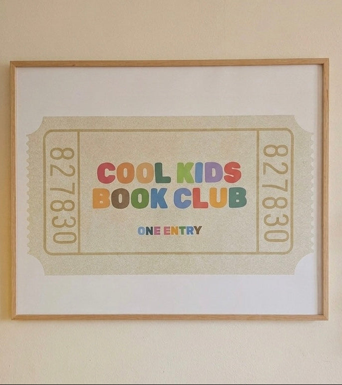 Book Club Çerçeveli Poster