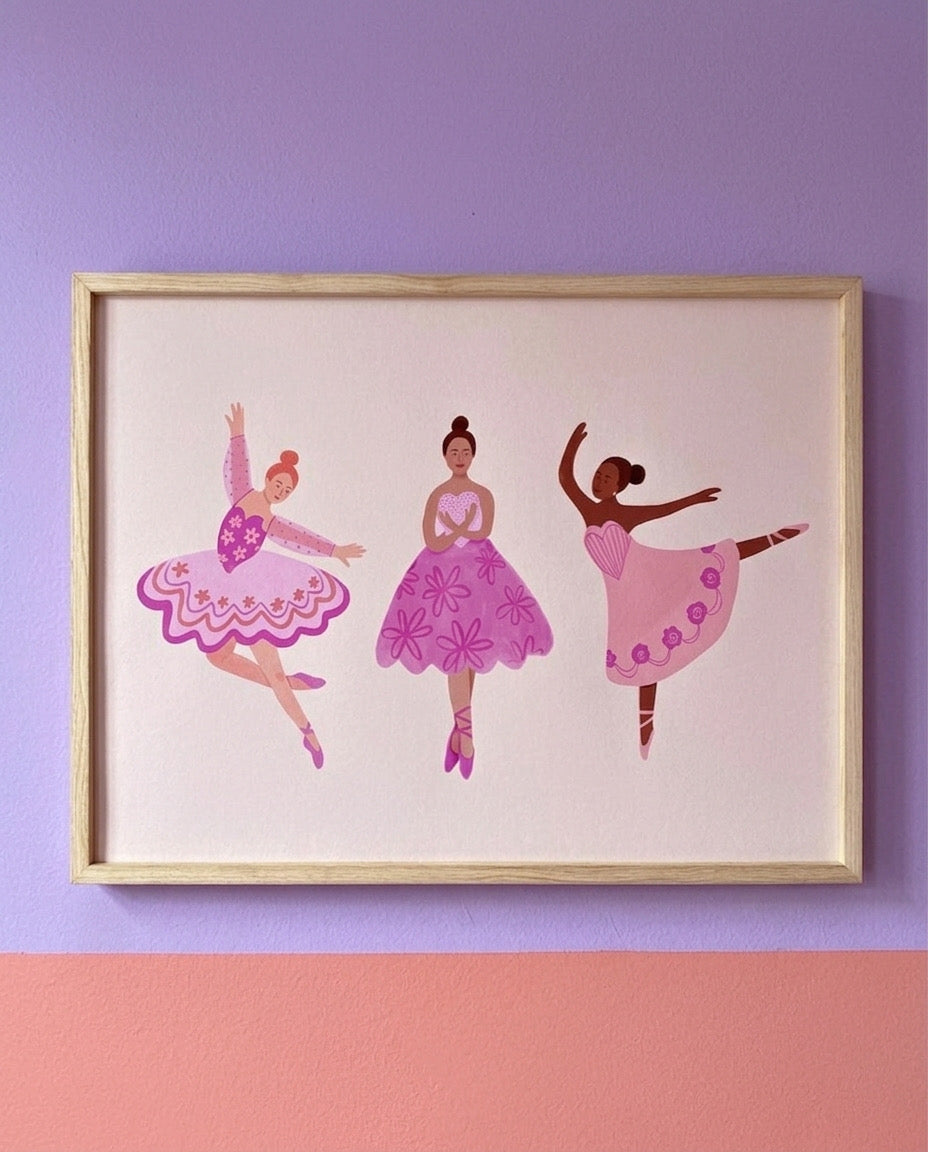 Tutu Tales Çerçeveli Poster