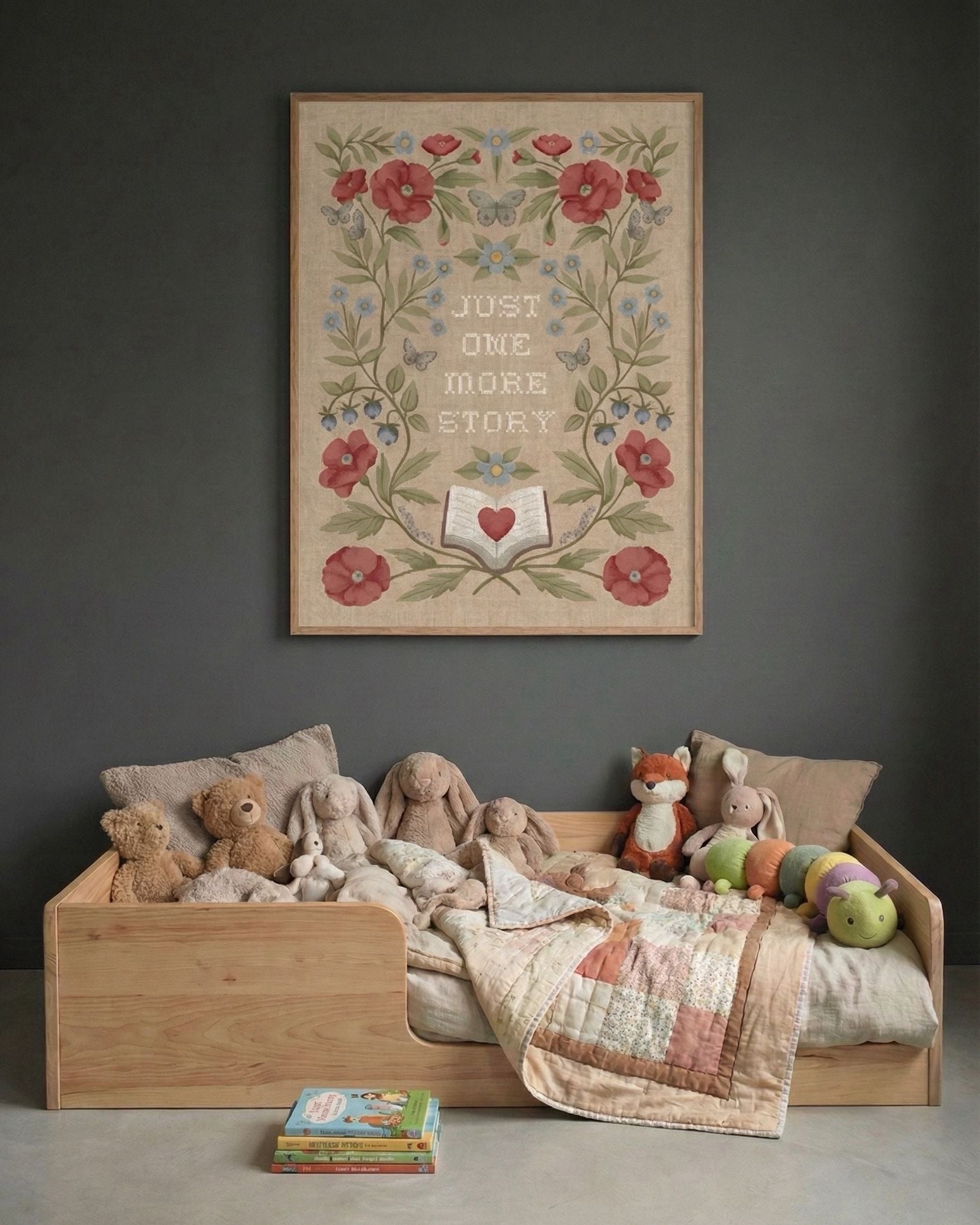 Just One More Story Çerçeveli Poster
