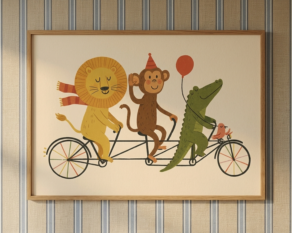 The Perfect Trio Çerçeveli Poster