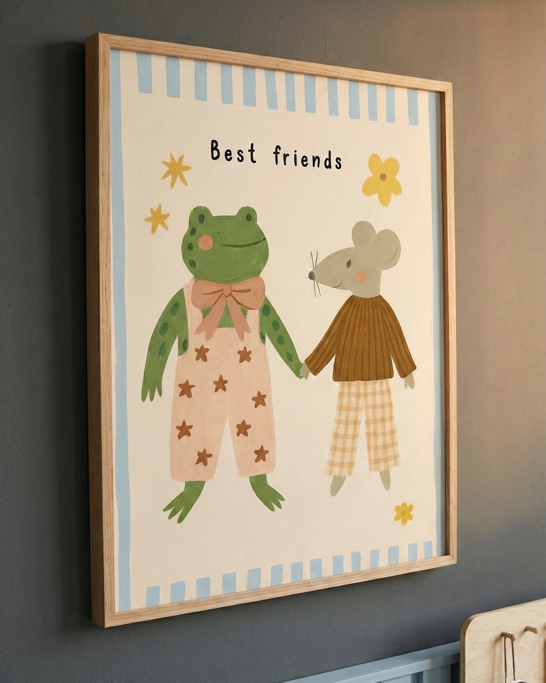 Best Friends Çerçeveli Poster