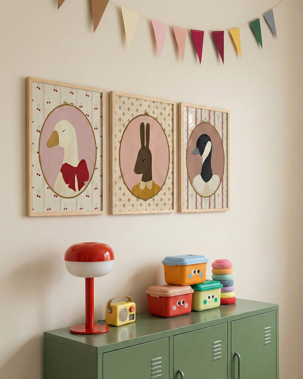 The Whimsical Cottage Çerçeveli Poster Seti