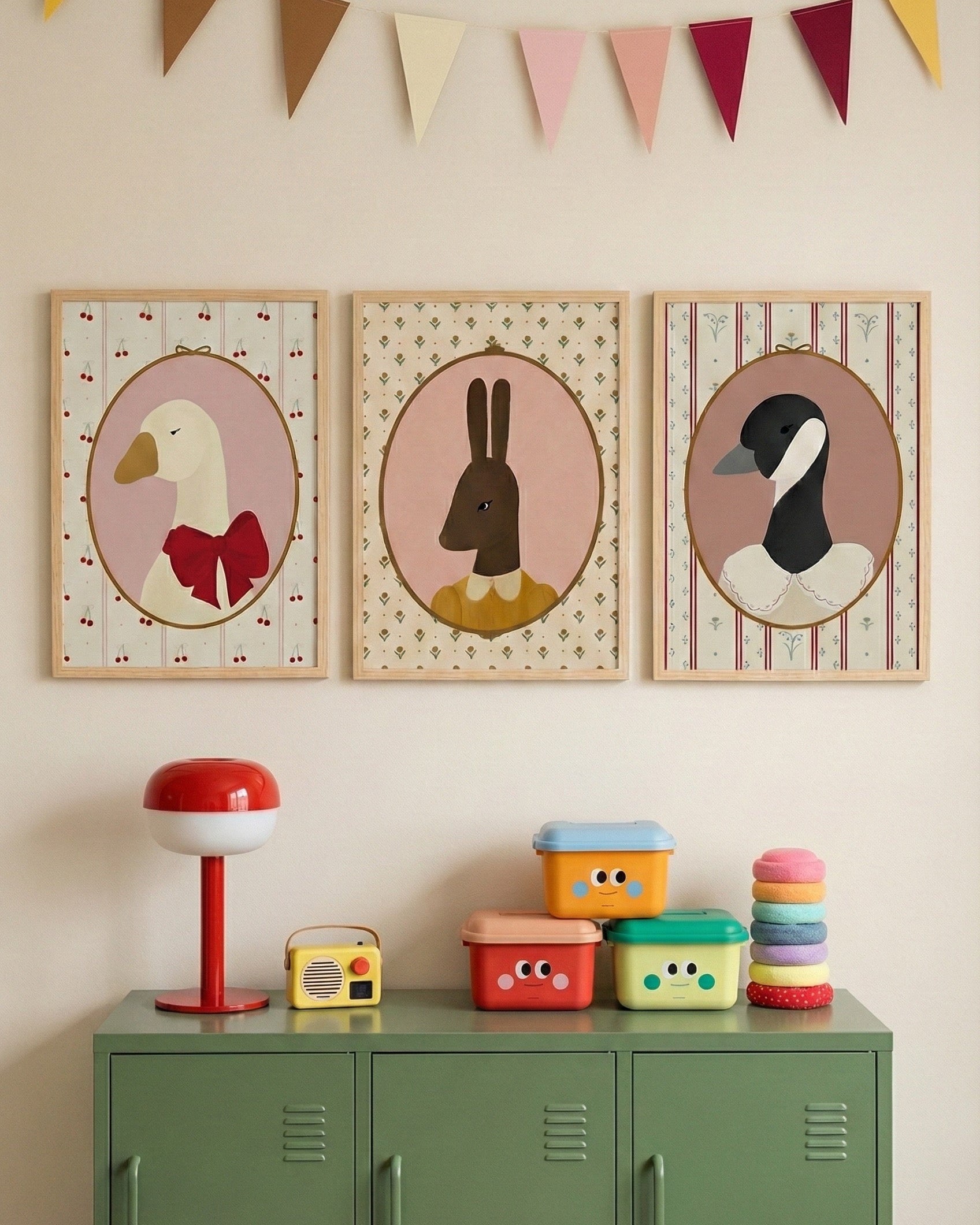 The Whimsical Cottage Çerçeveli Poster Seti