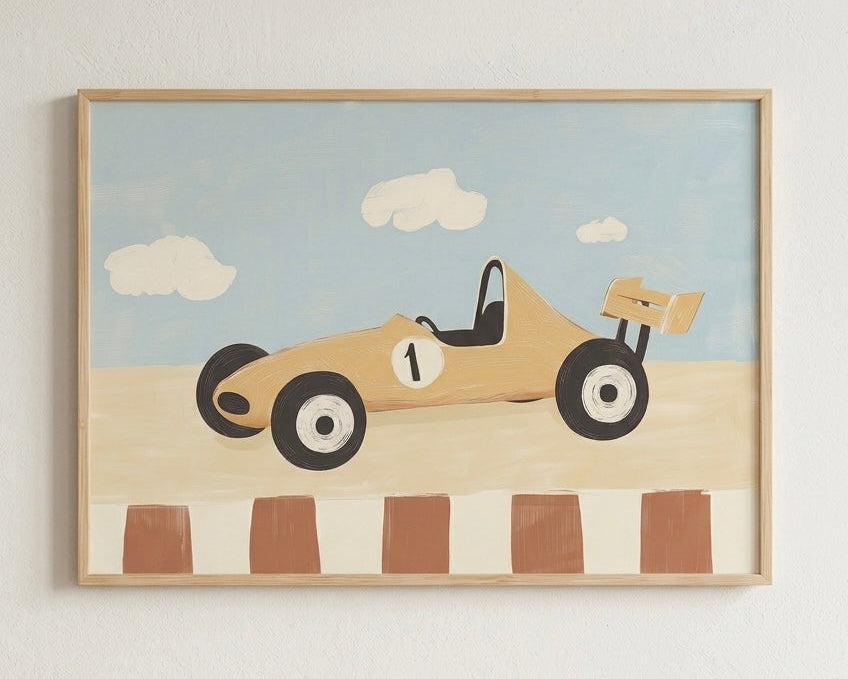 Little Champion Çerçeveli Poster