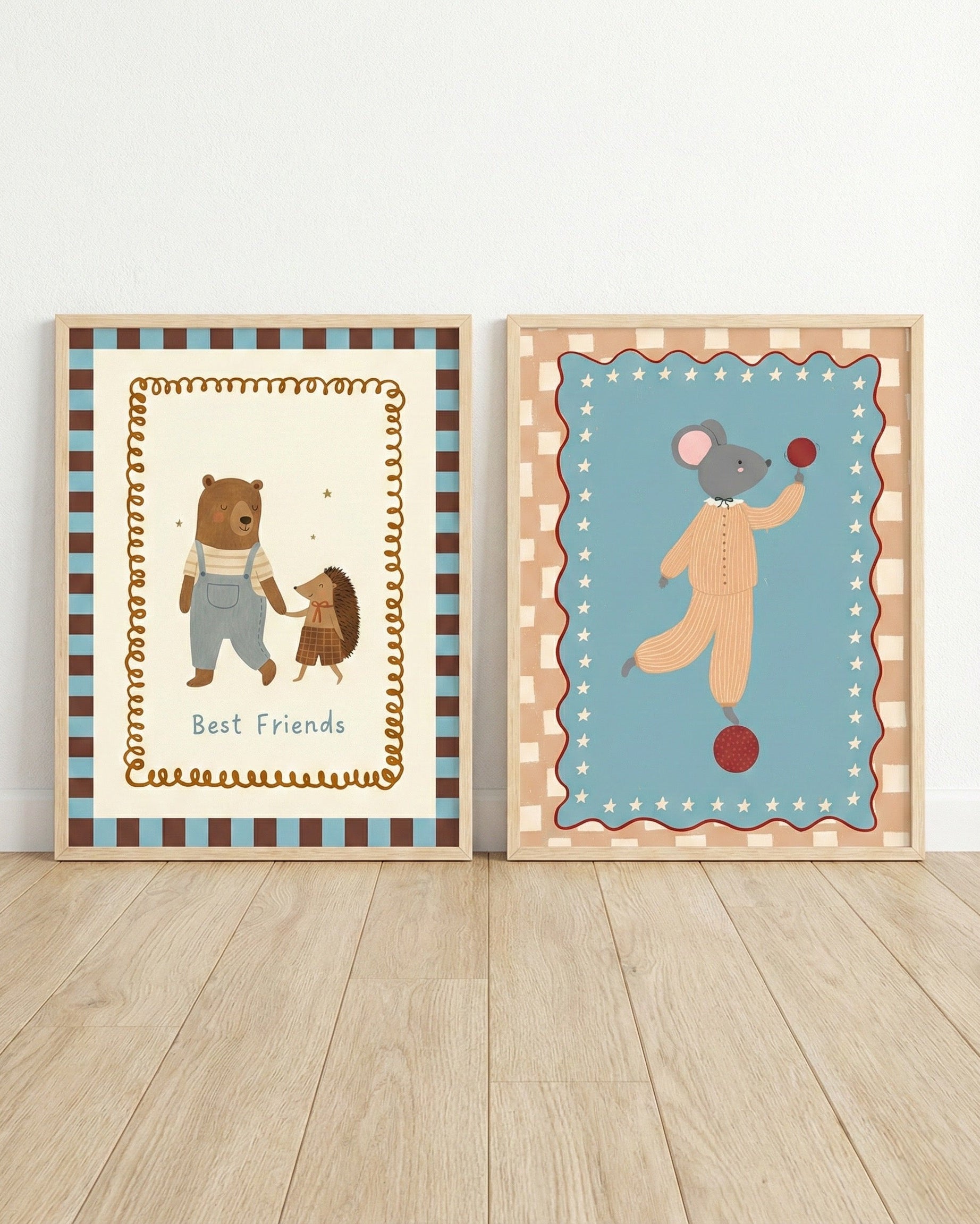 Whimsy & Wonder Collection Çerçeveli Poster Seti