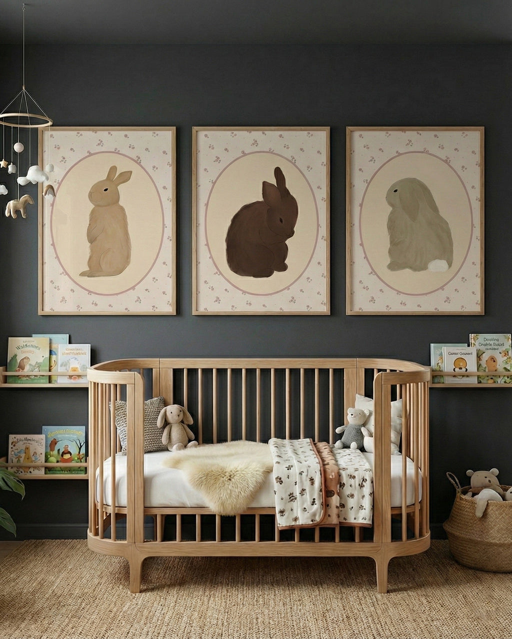 The Cotton Tail Club Çerçeveli Poster Seti