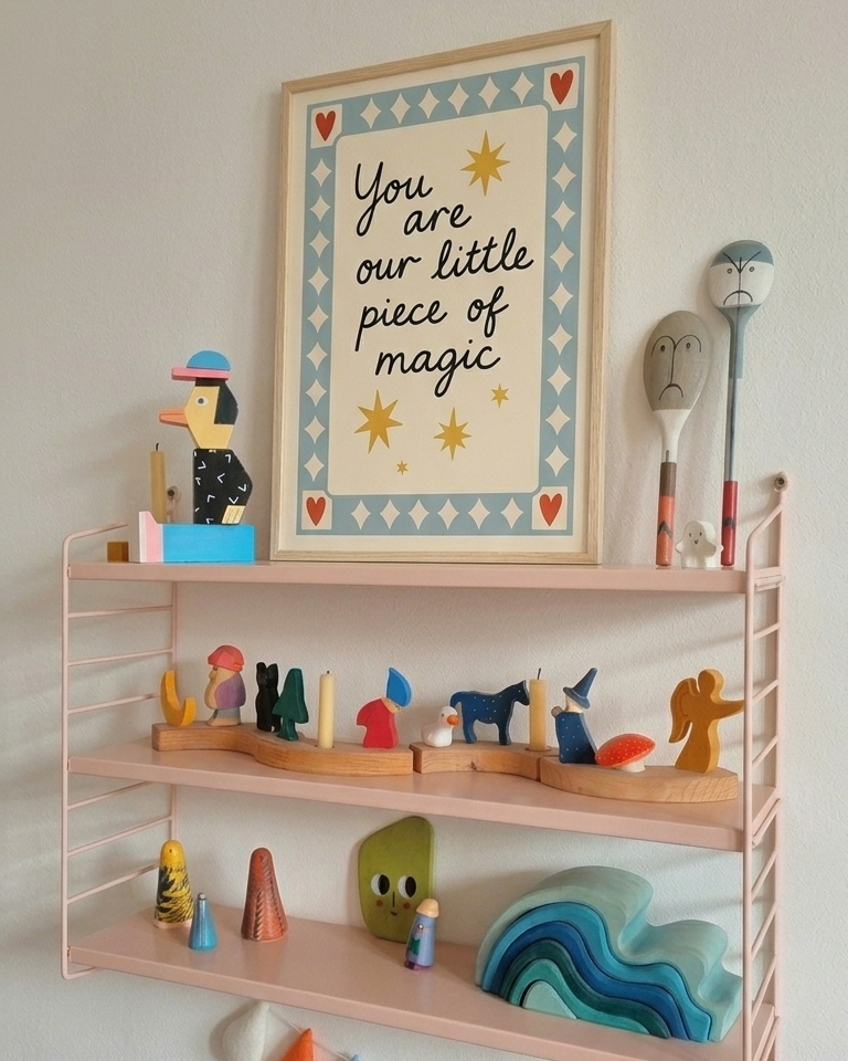 Piece Of Magic Çerçeveli Poster