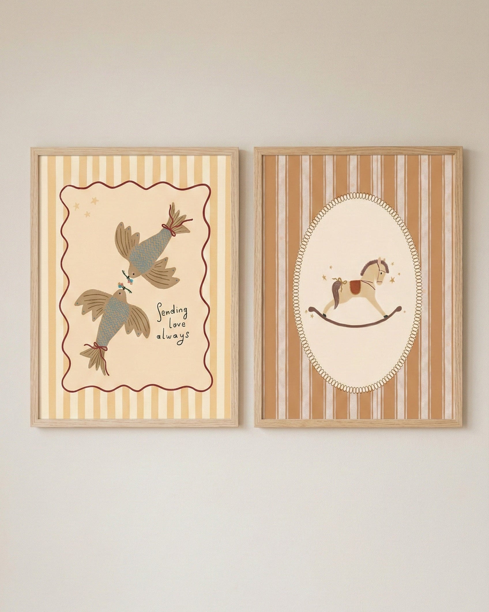 Whimsy & Wonder Collection Çerçeveli Poster Seti