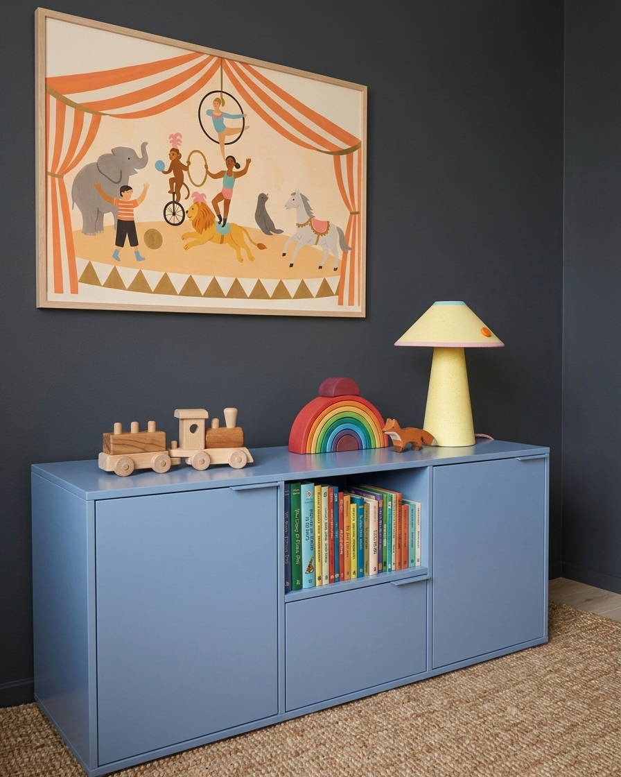 Circus Fun Çerçeveli Poster