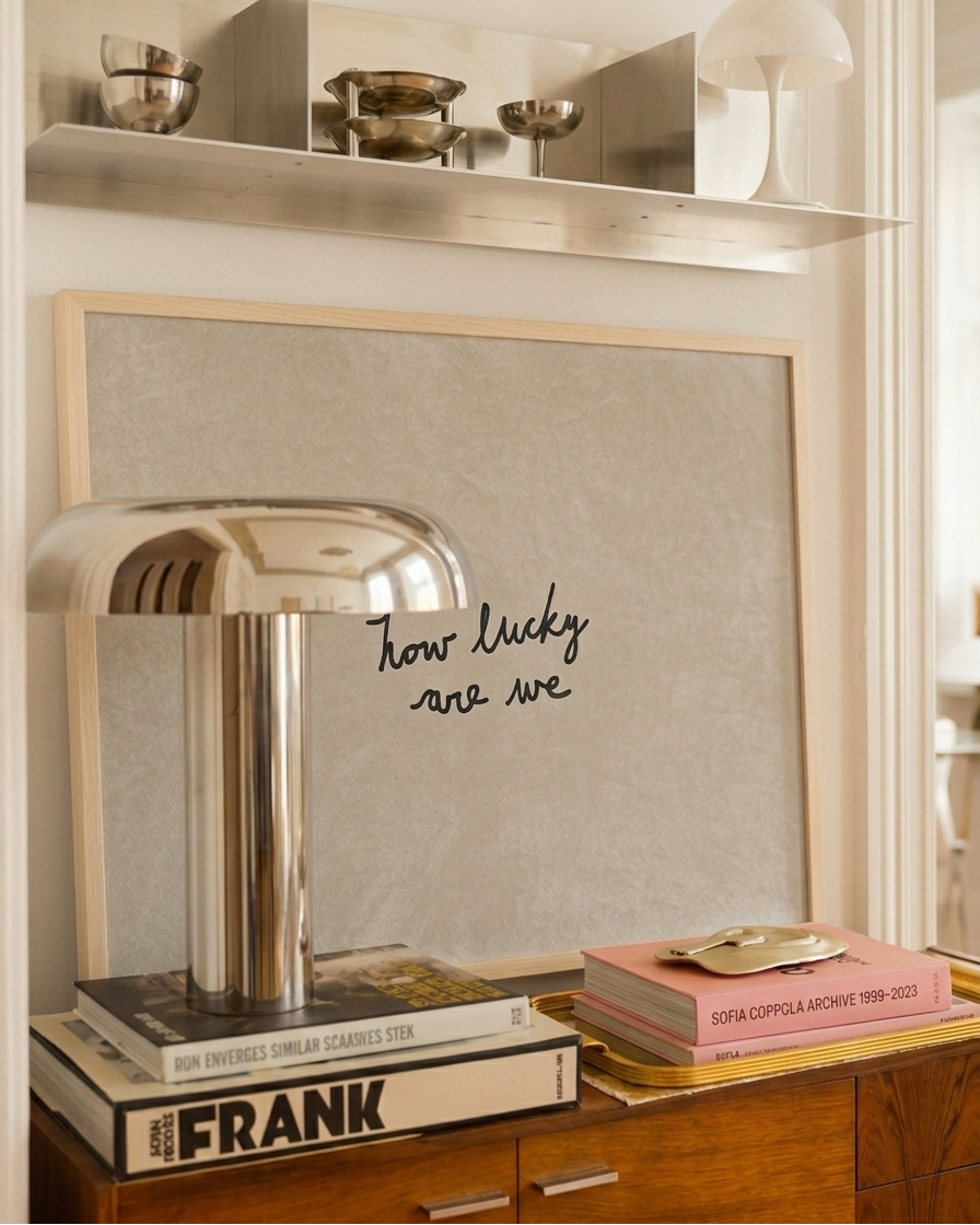 How Lucky Are We Çerçeveli Poster