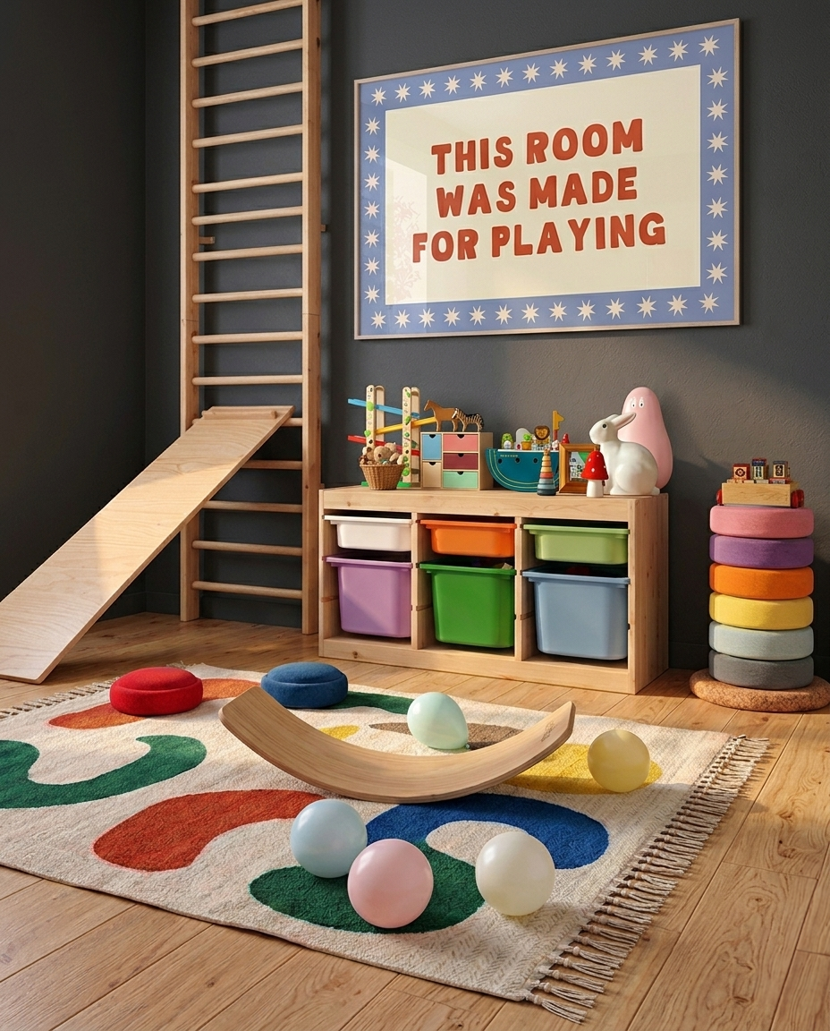 Playroom Çerçeveli Poster