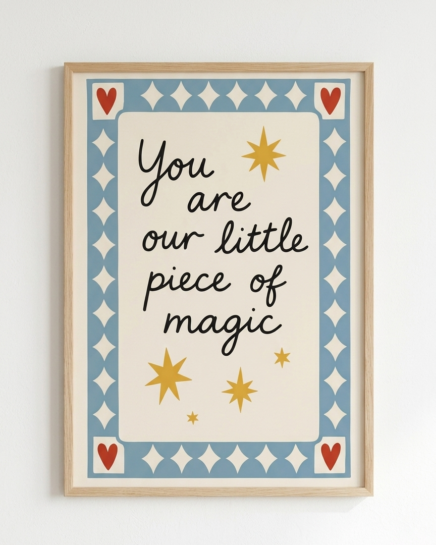 Piece Of Magic Çerçeveli Poster