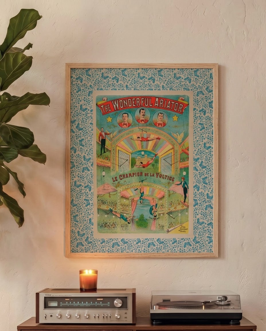 The Great Acrobats Çerçeveli Poster