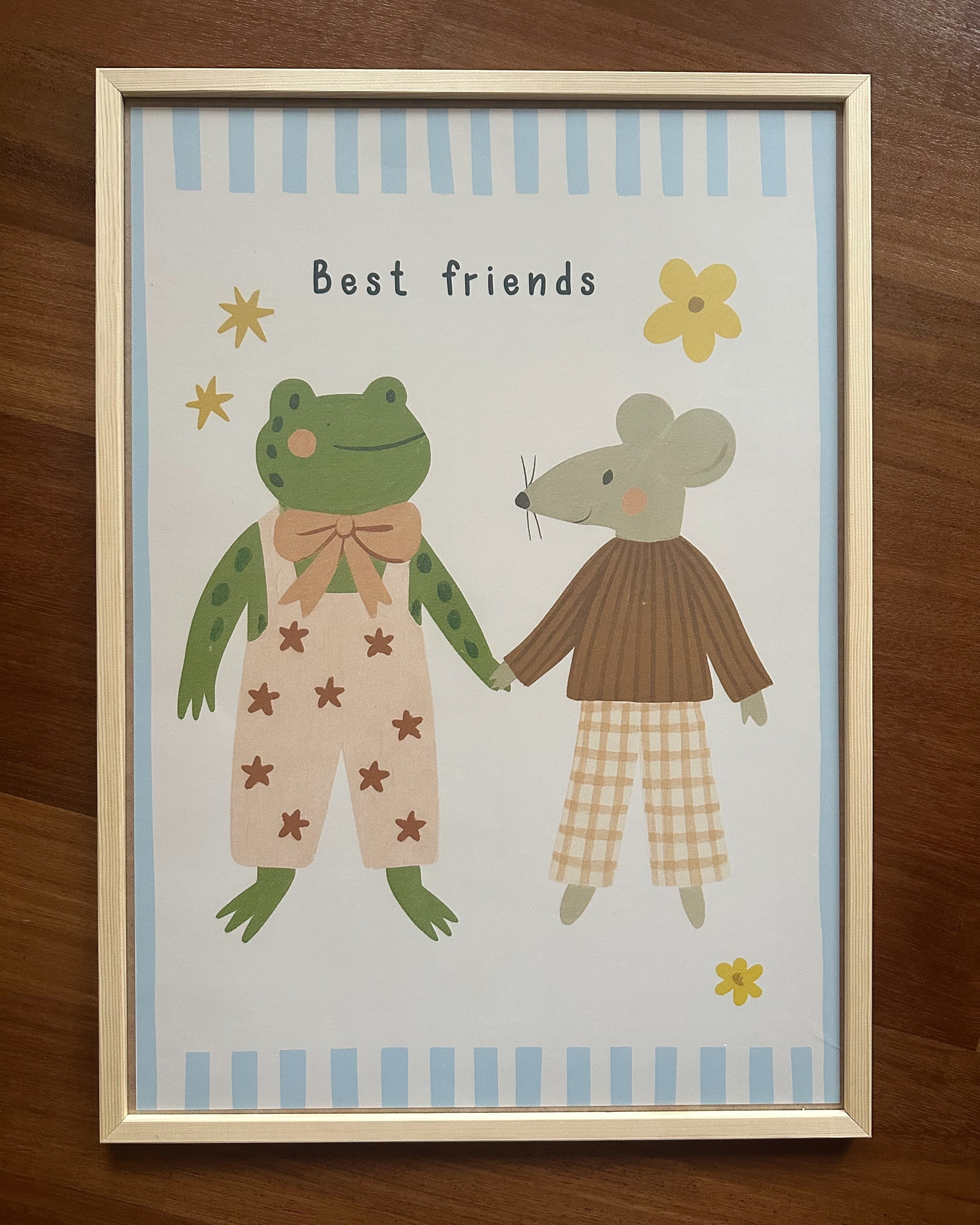 Best Friends Çerçeveli Poster