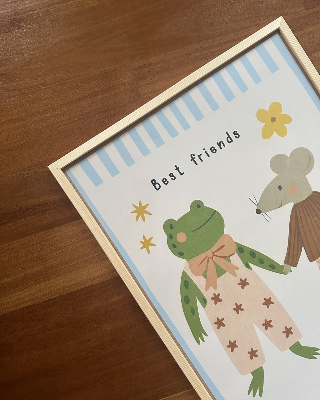 Best Friends Çerçeveli Poster