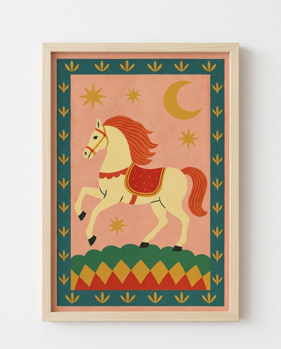 Circus Of Wonder Çerçeveli Poster Seti