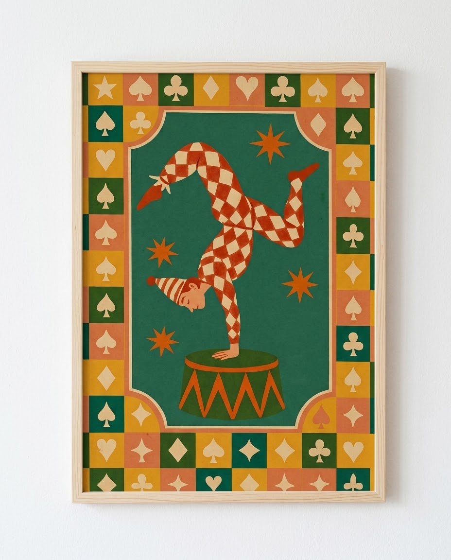 Circus Of Wonder Çerçeveli Poster Seti